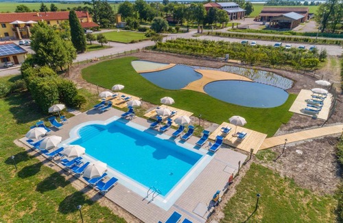 Palazzolo dello Stella Apartment | Airone - spacious apartment with large terrace close to reception area