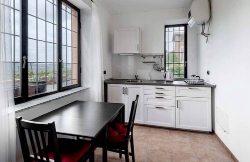 Montecalvo Versiggia Apartment | Apartment "la Cantinetta" in Villa I Due Padroni, with pool