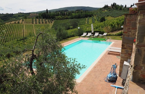San Gimignano Apartment | Casa Filippo, with panoramic views over the hills of San Gimignano