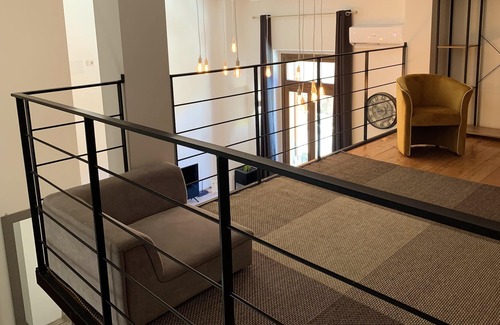 Marina District Apartment | Homerez - Studio 3 km away from the beach for 4 ppl. with balcony at Cagliari