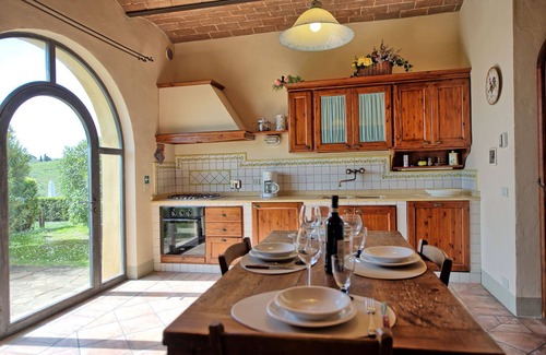 Tavarnelle Val di Pesa Apartment | Lovely apartment for 4 people with WIFI, pool, A/C and panoramic view, close to Greve In Chianti
