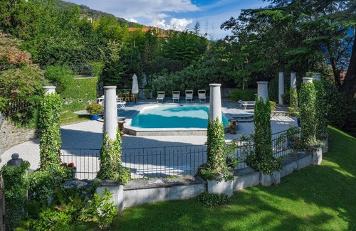 Santa Maria - Rezzonico Villa | My Rental Homes - Villa Camilla with swimming pool and a private tennis court.