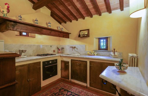 Dicomano Villa | Stunning private villa for 4 guests with A/C, private pool, WIFI, TV, patio and panoramic view