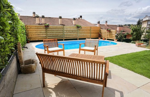 Saltara Villa | Wonderful villa for 5 people with private pool, A/C, WIFI, TV, patio and panoramic view
