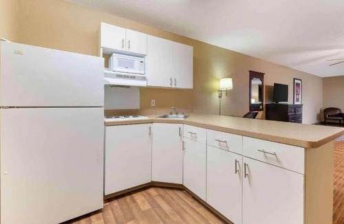 Eagan Apartment | 1 Queen Bed | ADA/RI Shower/Non-Smoking/Kitchen