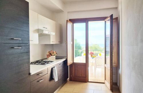 Capo Rizzuto Apartment | 2-bedroom apartment and terrace with spectacular sea view
