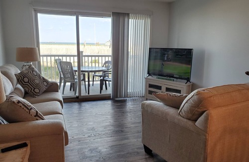 Seaside Heights Condo | 2 Bedroom 1 Bath Modern Oceanfront Condo Overlooking the Beach