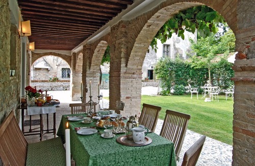 Strassoldo House | 3. Idyllic home with archways and garden, in castle near beach, 1 hr from Venice