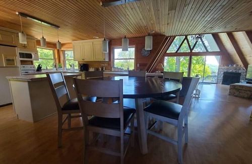 Sloans Valley House | 4 Bedrooms, Heated Private pool, hot tub, Game room, and Water Front View!