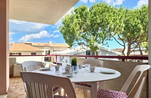 Porto San Giorgio Apartment | [50 mt from the Sea]10 places Climate Terrace Parking