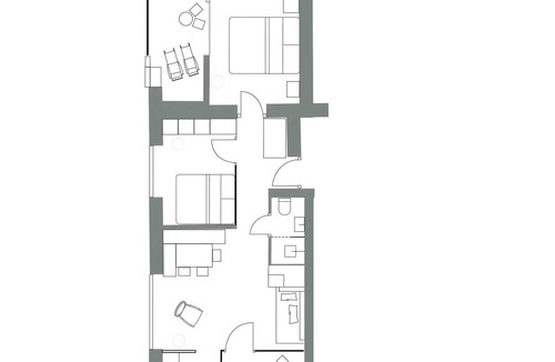 Barbiano Apartment | 62 m² Apartment ∙ 2 bedrooms ∙ 4 guests