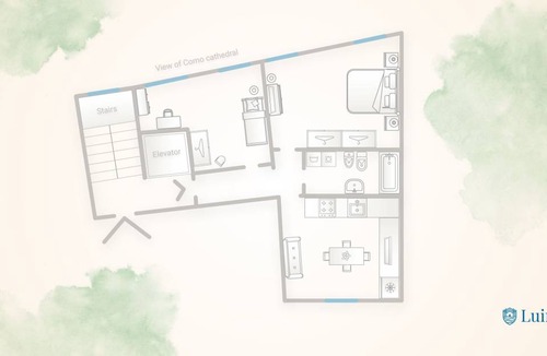 Como City Centre Apartment | 70 m² Apartment ∙ 2 bedrooms ∙ 5 guests