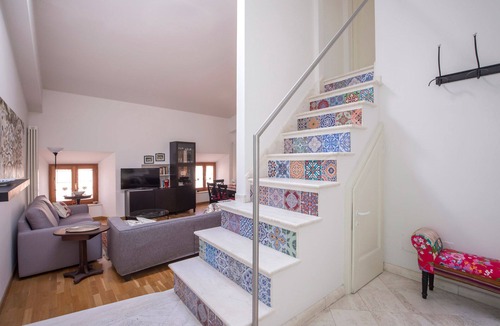 Siena City Centre Apartment | A romantic loft in the enchanting city of Siena with lift, Air C. and WIFi