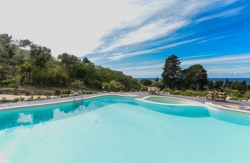 Valderice Villa | Antica Fortezza Villa Fontana - large garden, private pool and maximum privacy