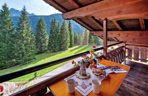 Caviola Apartment | Apartment 'Appartamento Palmina' with Mountain View, Shared Garden and Wi-Fi