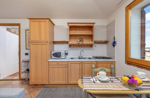 San Teodoro Apartment | Apartment "Cala Brandinchi" with Sea View, Private Terrace and Shared Pool