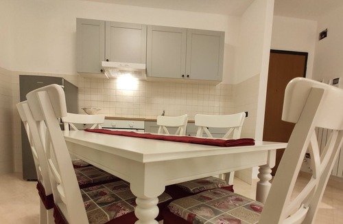 Agnone Apartment | Apartment "CODONORAO" - BALCONY view 'DRESSED