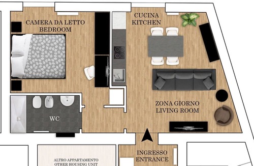 Pavia Apartment | Apartment in Pavia with 1 bedrooms sleeps 4
