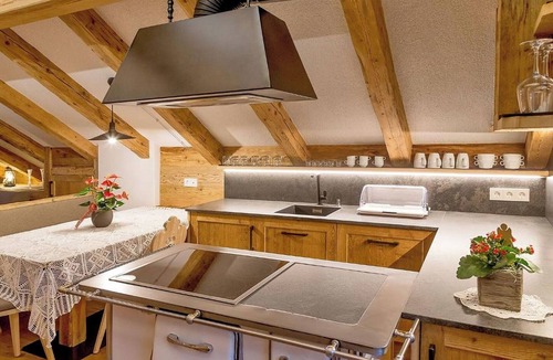 Sorafurcia Apartment | Apartment Piz da Peres - Geiselsberg with Mountain View, Pool, Sauna, Wi-Fi & Garden