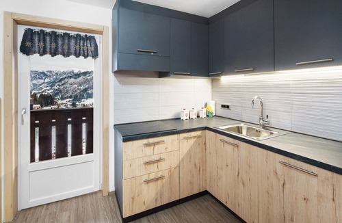 Moena Apartment | Apartment 'Primavera 3' with Mountain View, Shared Garden and Wi-Fi