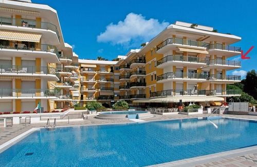Jesolo Apartment | Apartment 'Residence Il Panfilo Sul Mare' with Sea View, Shared Pool and Private Terrace