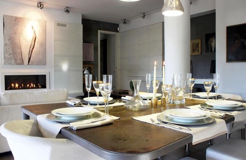 Parioli Apartment | attico design nel verde dei parioli