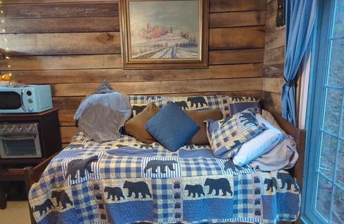 Green Mountain House | Bear necessities, everything you'll need, plus outdoor living space.