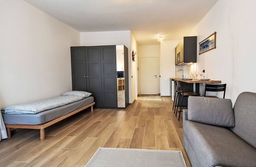 Bormio Apartment | Beautiful apartment for 3 people with TV, terrace and pets allowed