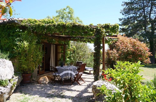 Montieri House | Beautiful apartment in villa for 7 people with pool, patio and pets allowed
