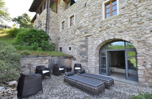 Comano Terme Apartment | Beautiful apartment for 4 guests with private pool, WIFI, TV, patio and pets allowed