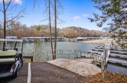 Tullahoma House | Beautiful Home with Lake and Marina Access, Firepit, Golf Cart Included