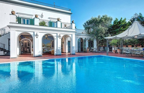 Sant'Agnello Villa | Beautiful private villa with A/C, WIFI, private pool, TV, patio, panoramic view, close to Sorrento