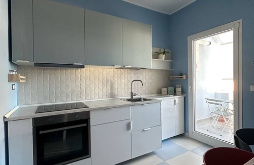 Santa Maria Apartment | Between sea and castle. Bright, beachfront apartment. Sleeps 4