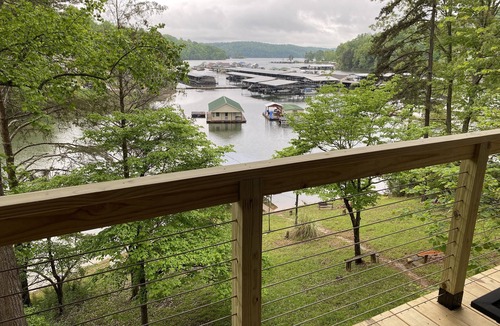 La Follette House | Cabin on water with Covered Boat Dock -Gentle Slope to Lake!