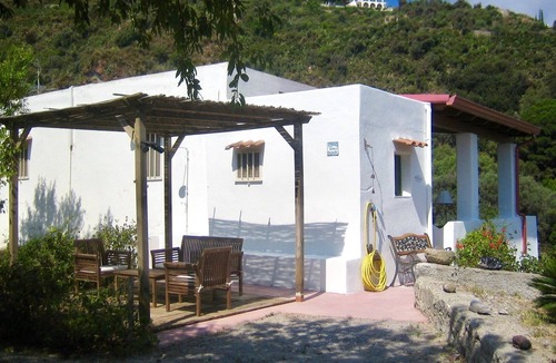 Lipari Historic Centre House | Casa Maria, typical Aeolian house with terrace and sea view