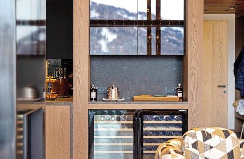 Casola Ski Chalet | Chalet 'K Lodge View' with Mountain View, Private Pool and Sauna