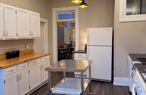Decorah Apartment | Charming Downtown Apartment with Bluff Views in Historic Decorah.