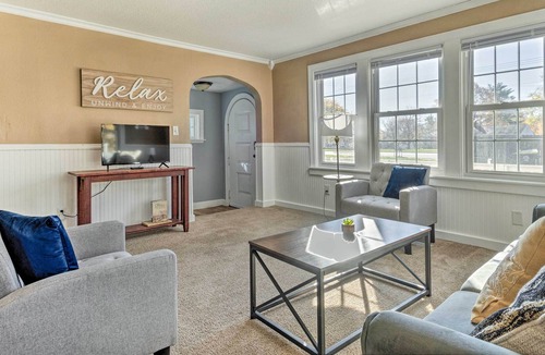 Saint Marys  Allen County Cottage | Charming Fort Wayne Escape w/ Deck & Fire Pit