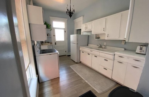 Logansport Apartment | Charming Victorian steps from downtown Logansport.