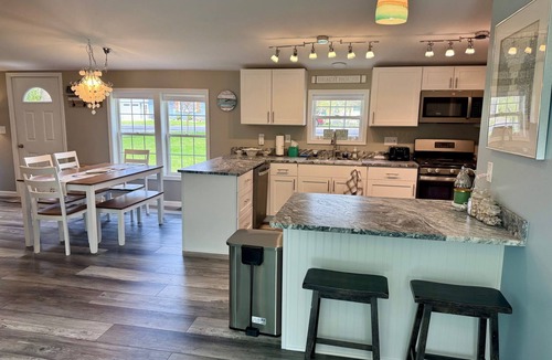 Caseville House | Convenient Caseville Charmer-3 blocks to County Beach/Park with 3 beds 2 baths