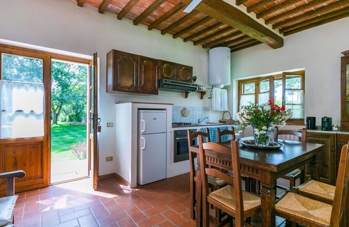 Sasso dʼOmbrone Villa | Cosy apartment in villa for 6 guests with WIFI, A/C, pool and patio