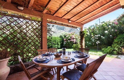 Porto Sa Ruxi Villa | Cottage with Air Conditioning, Garden & Terrace; Parking Available