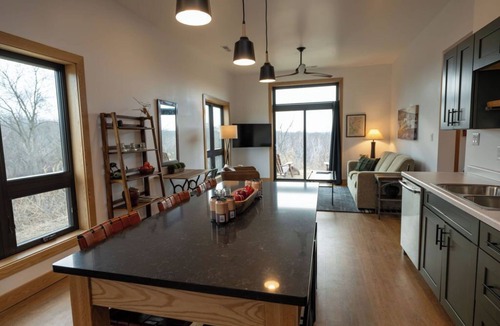 Hanover Condo | Cozy well-appointed Guest Suite on a grass airstrip