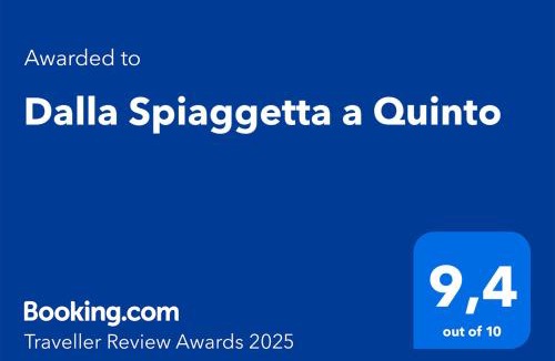 Quinto al Mare Apartment | Dalla Spiaggetta a Quinto
