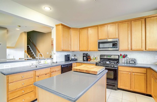 Ocean View Apartment | Deck, Balcony: Scenic Ocean View Beach Getaway!
