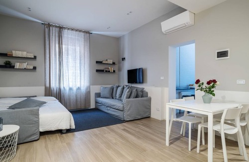 Historic Center Apartment | Delightful and bright studio located in the historic center of Bologna is able to accommodate up to 4 people and equipped with every comfort, you will feel yourself at home! The apartment is located in the center, where you can enjoy all the colors and f