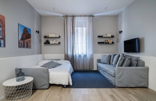 Historic Center Apartment | Delightful and bright studio located in the historic center of Bologna is able to accommodate up to 4 people and equipped with every comfort, you will feel yourself at home! The apartment is located in the center, where you can enjoy all the colors and f