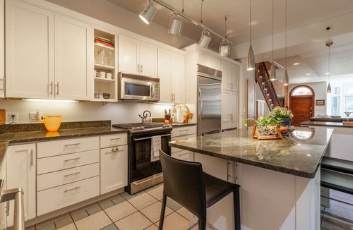 Mount Vernon Square House | Downtown Victorian home w/Stunning Roof & Parking