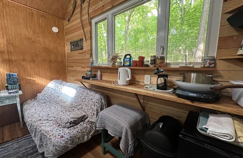 Grandview Cabin | Driftwood Treehouse Cabin w/AC, Peaceful & Cozy!