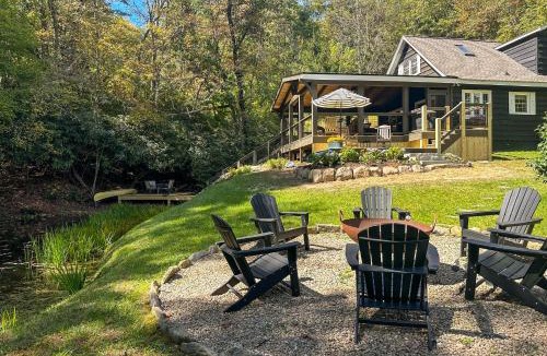 Highlands House | Enchanting Highlands Cottage w/Pond & Waterfall